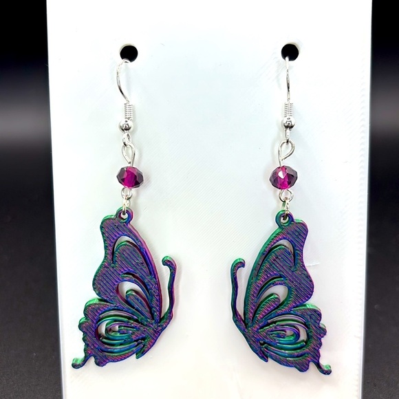 Butterfly Earrings - Picture 4 of 5